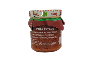 Pesto de tomates piquante (Bomba piccante)