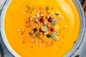 POTAGE AU POTIMARRON ET TANDOORI MASSALA