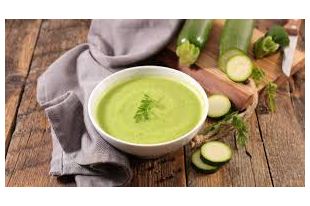 Soupe à la courgette et au Vadouvan 
