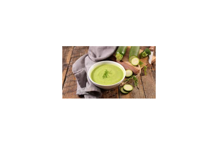 Soupe à la courgette et au Vadouvan 