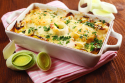 GRATIN DE POIREAUX AU JAMBON