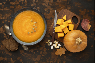 Potage au butternut et Garam Massala