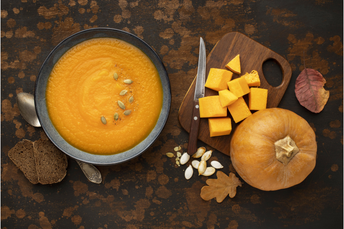 Potage au butternut et Garam Massala