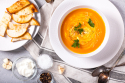 POTAGE AU POTIMARRON ET TANDOORI MASSALA