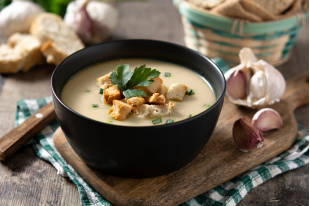 SOUPE A L’AIL FUME