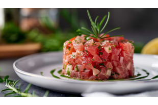 TARTARE DE THON A L’ITALIENNE
