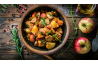 BŒUF AU CURRY ET AUX FRUITS SECS