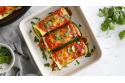 CANNELLONI DE COURGETTE FARCI AU HACHIS