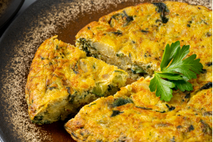 Frittata aux asperges 