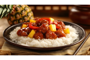 PORC PIQUANT A L’ANANAS
