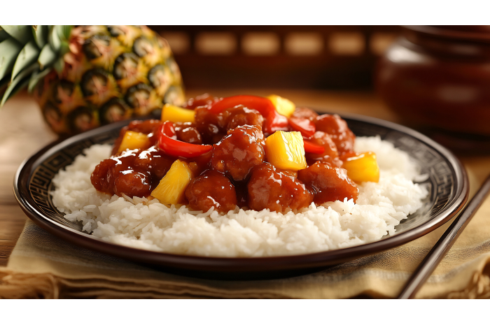 PORC PIQUANT A L’ANANAS