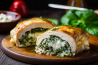 Poulet farci à la ricotta et aux épinards