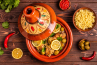 Tajine de poulet à l'Harira