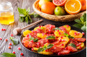 SALADE D’AGRUMES AU SIROP D’EPICES