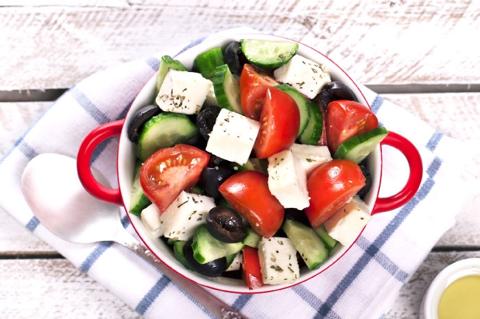 Salade grecque façon "Epices'n'Love" Salade grecque façon "Epices'n'Love"