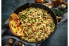 Risotto aux champignons et Huile de colza aux cèpes